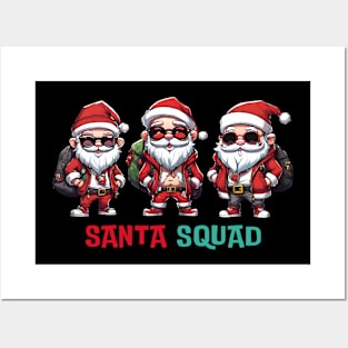 Santa-squad Posters and Art